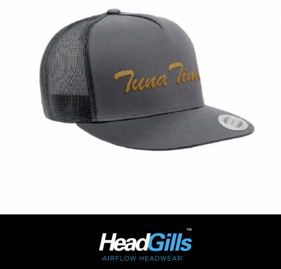 Flat Brim Snapback Truckers Cap